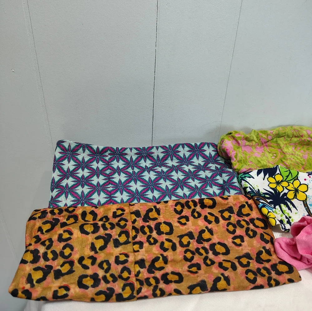 Wide Headbands‎ Lot of 8 Boho Yoga Leopard Floral American Eagle A New Day Hair